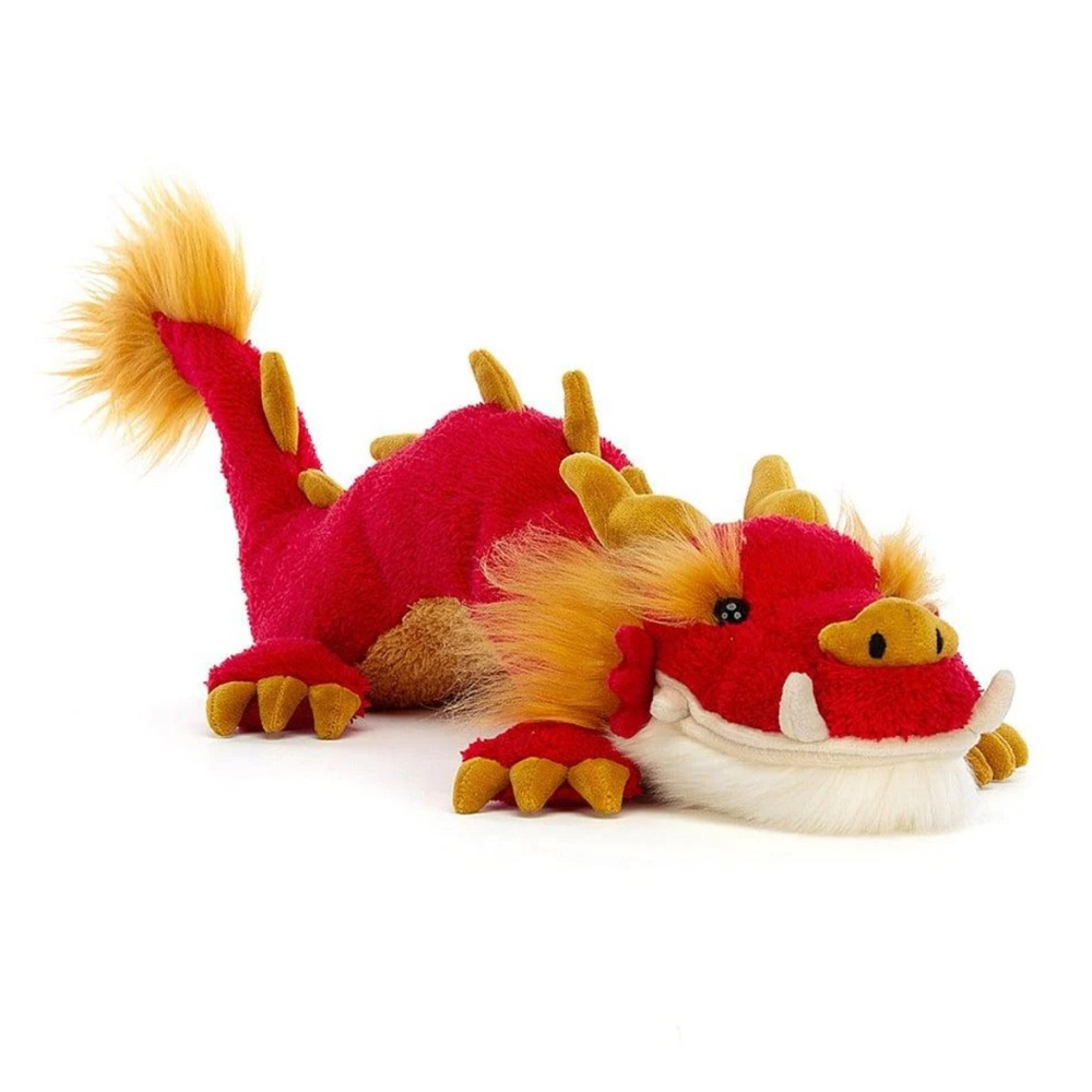 Jellycat Red Festival Dragon NWT Authentic